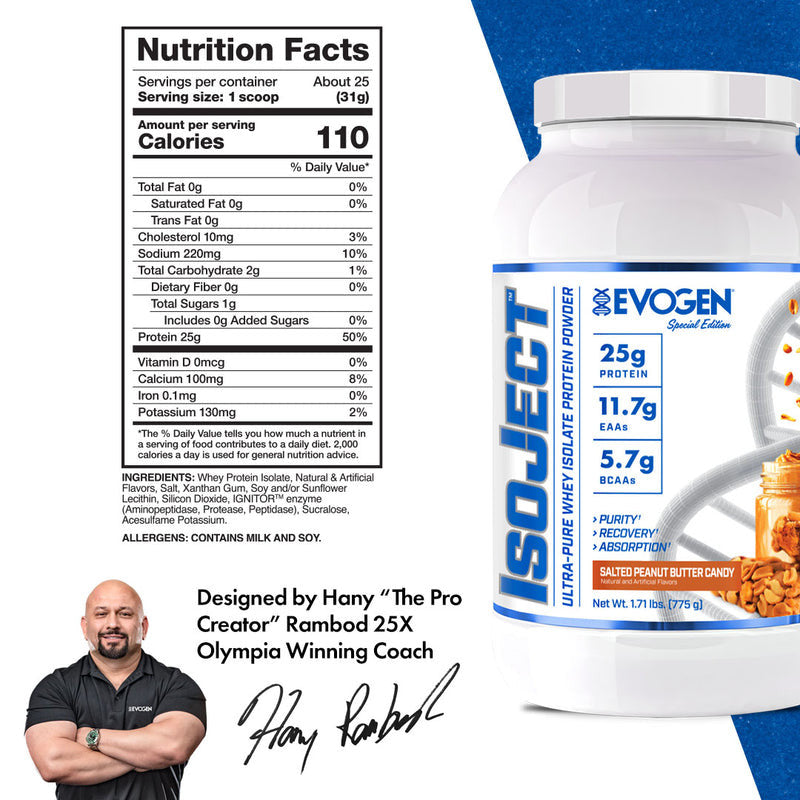 Evogen Isoject 2 Libras Salted Caramel