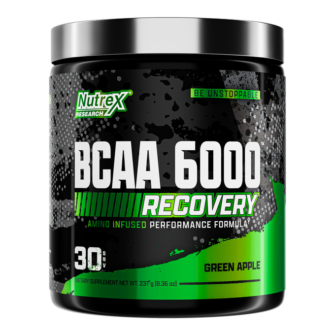 Nutrex Research BCAA 6000 Recovery 30 Porciones Green Apple