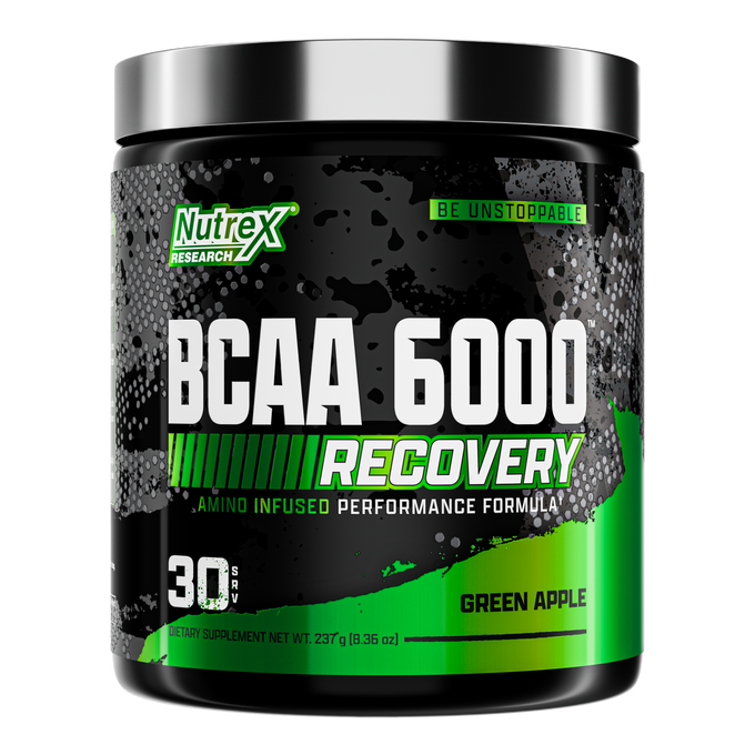 Nutrex Research BCAA 6000 Recovery 30 Porciones Green Apple