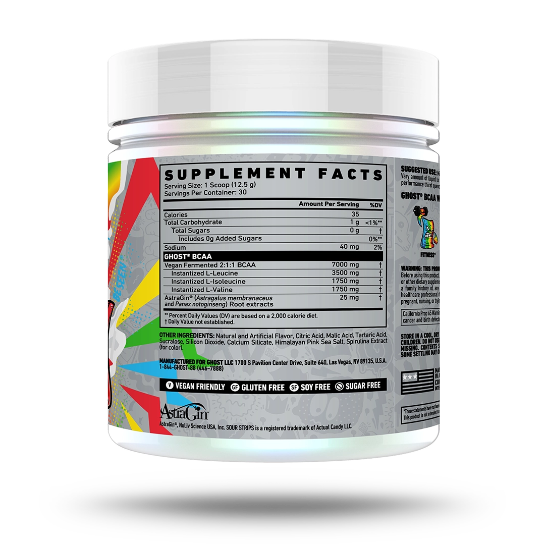Ghost BCAA 30 Porciones Sour Strips Rainbow