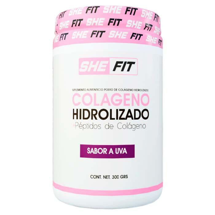 Bhp She Fit Uva Colageno Hidrolizado Peptidos de Colageno 30 Porciones