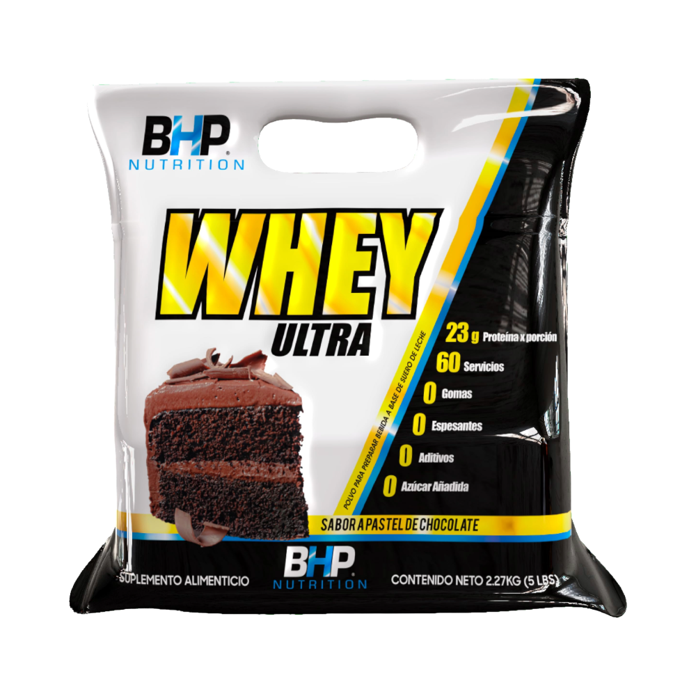 Bhp Whey Ultra Bag 5 lb Pastel de Chocolate