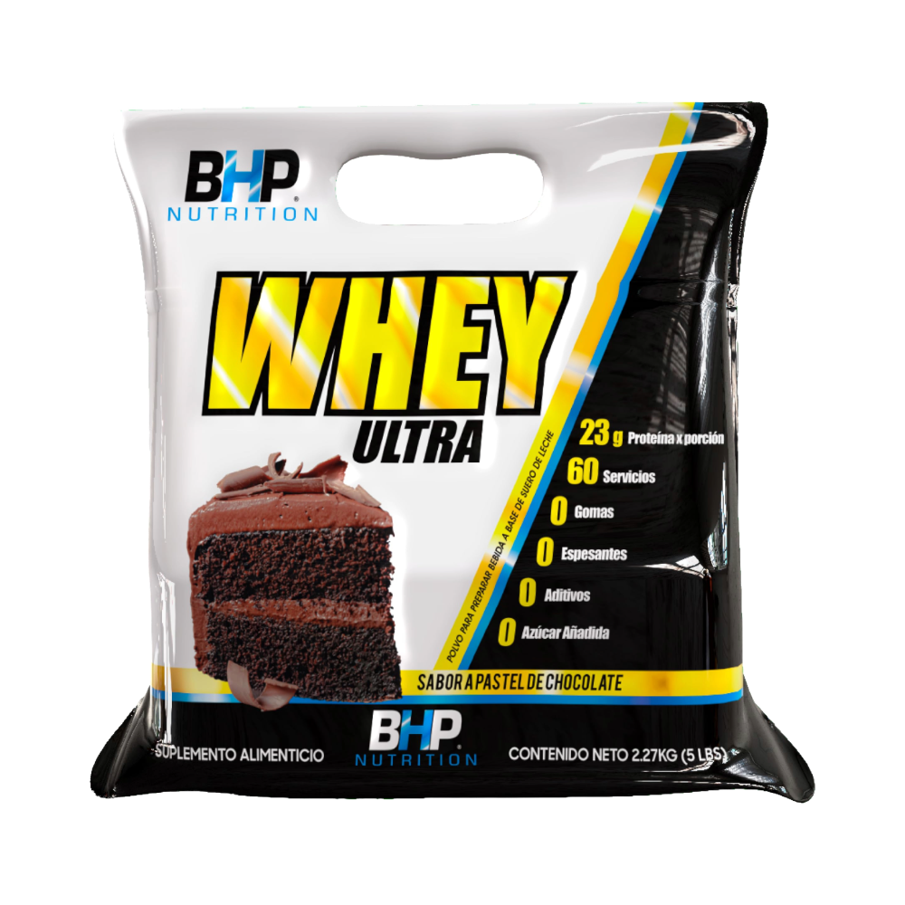 Bhp Whey Ultra Bag 5 lb Pastel de Chocolate