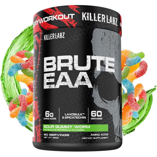 Killer Labz Brute EAA 60 Porciones Sour Gummy Worms