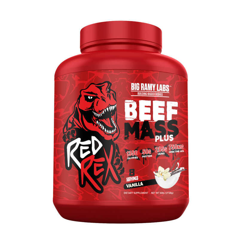 Red Rex Beef Mass Plus 6 Libras Vanilla