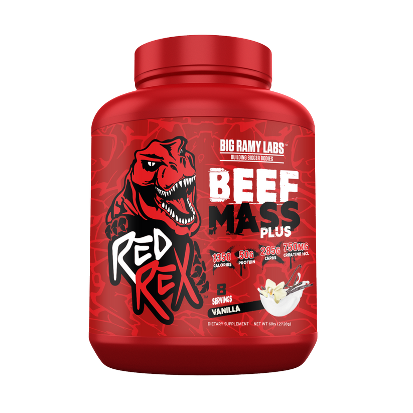 Red Rex Beef Mass Plus 6 Libras Vanilla
