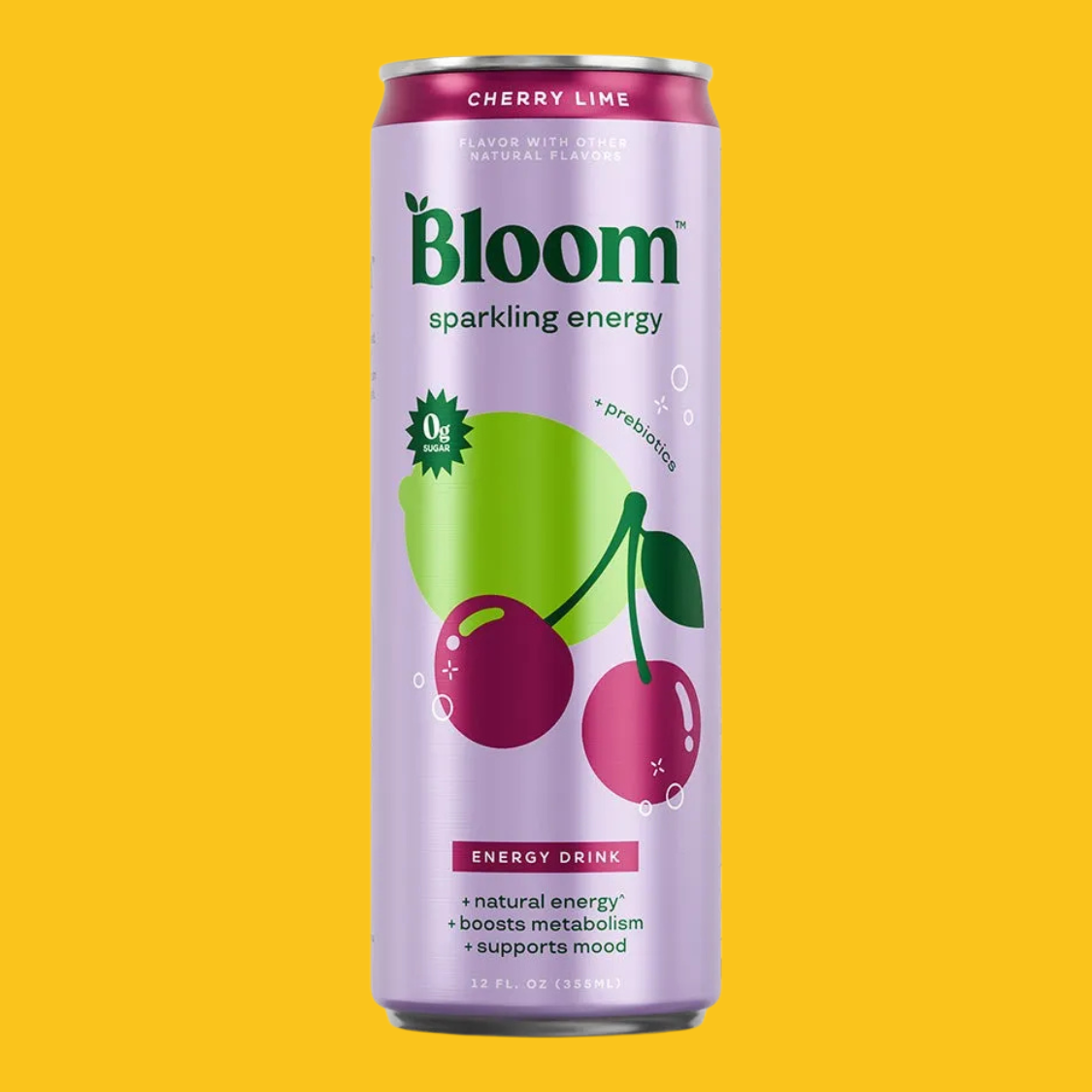 Bloom Sparkling Energy 12 Onzas 12Pk Glacier Crush Sabor