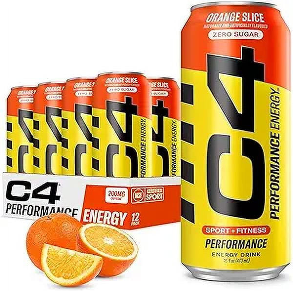 Cellucor C4 Energy Carbonatada 16Oz 12Pk Orange Slice