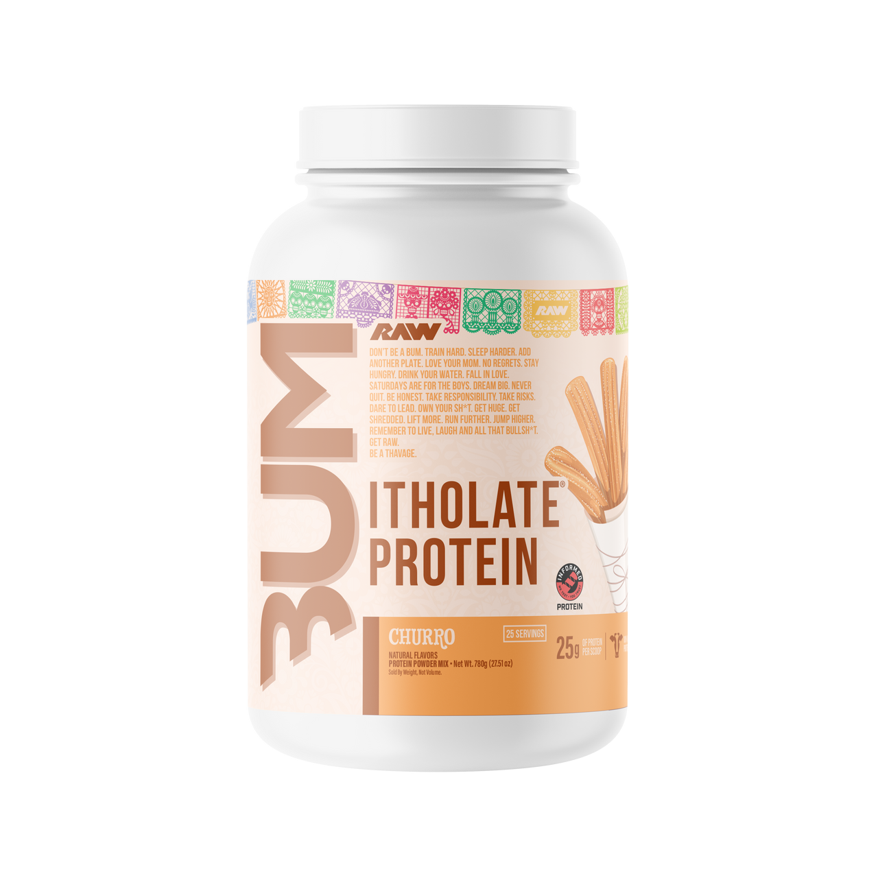 Raw Cbum Itholate 2 Libras Churro