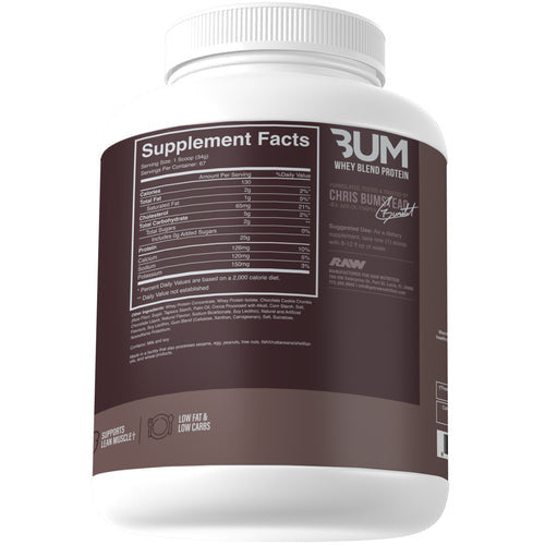 Raw Cbum Whey 5 Libras Cookies Cream