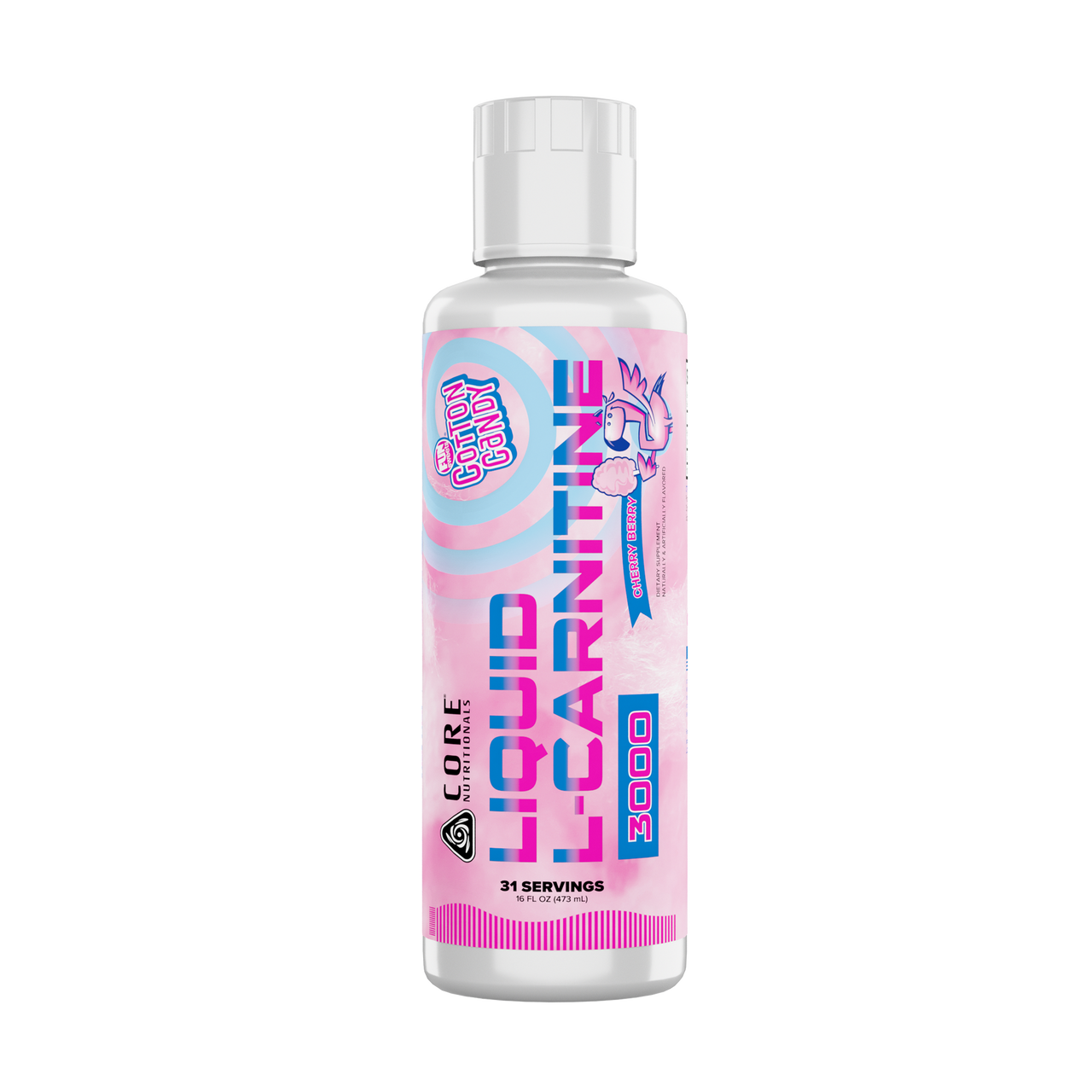 Core Nutritionals Liquid L Carnitine 16Oz Cherry Berry