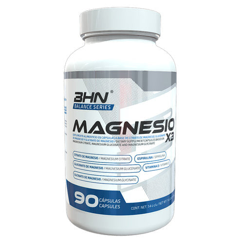 Bhn Magnesio X3 90 Cápsulas