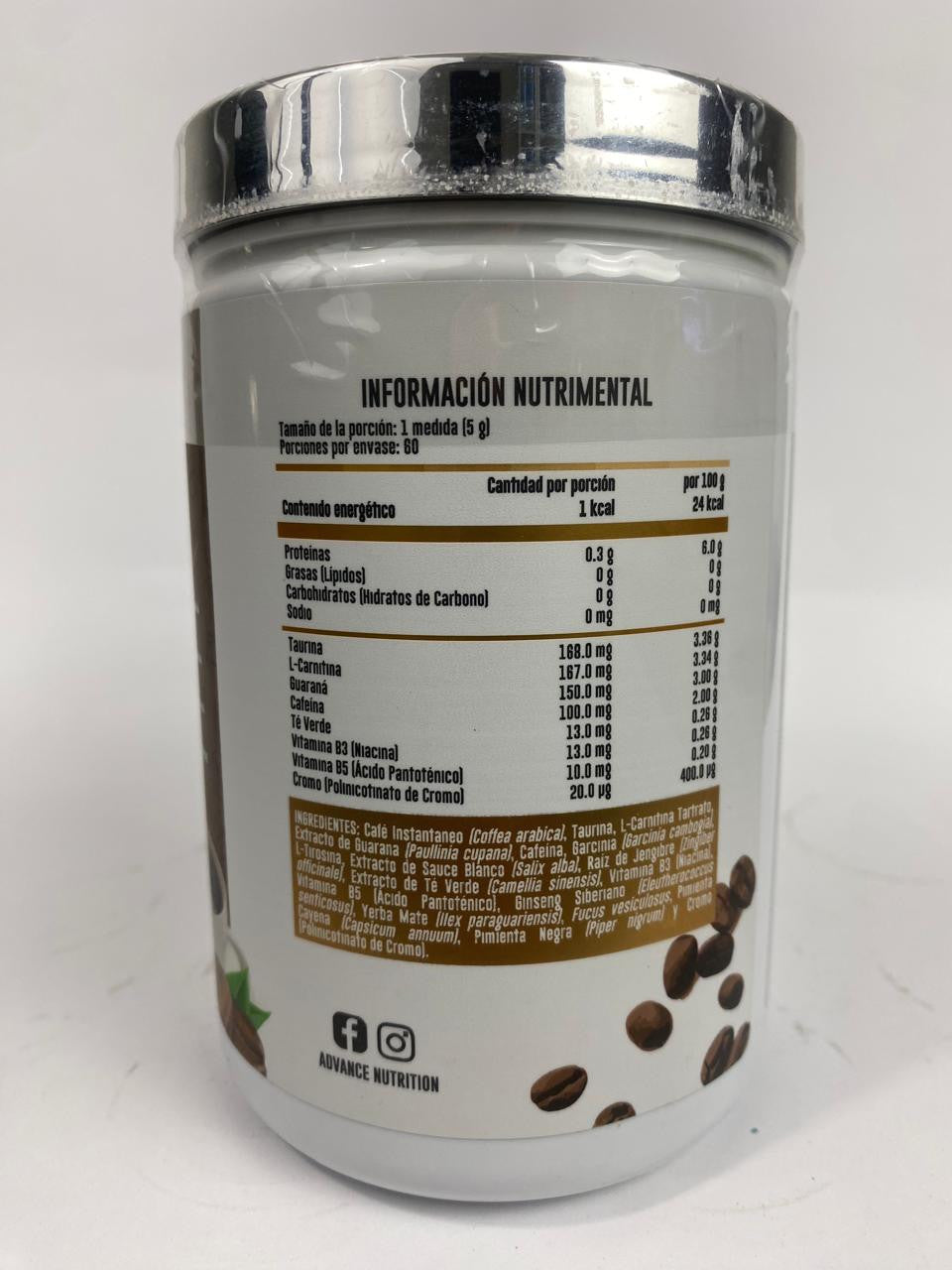 Advance Coffee Fit L Carnitina 150 Gr