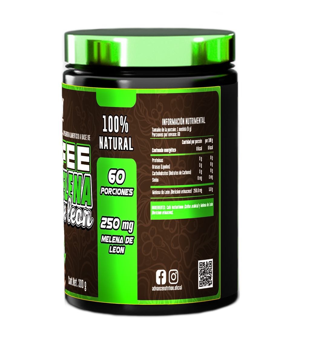 Advance Coffee Melena de Leon 300 Grs