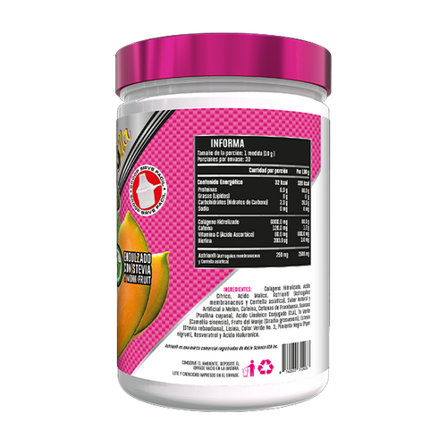 Advance Colageno Ella Naturals Astrion Melón 450 Gr
