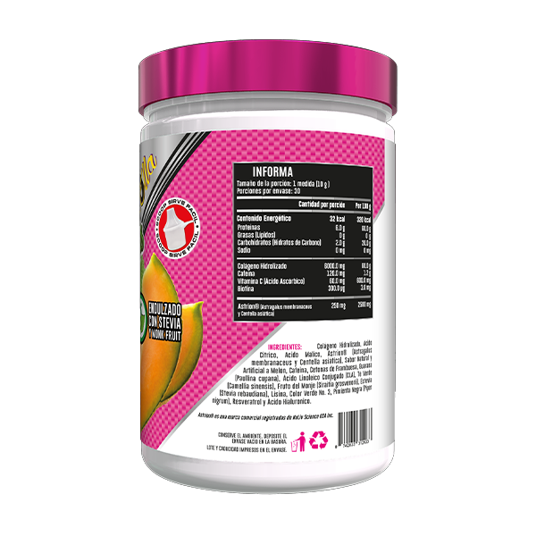 Advance Colageno Ella Naturals Astrion Melón 450 Gr