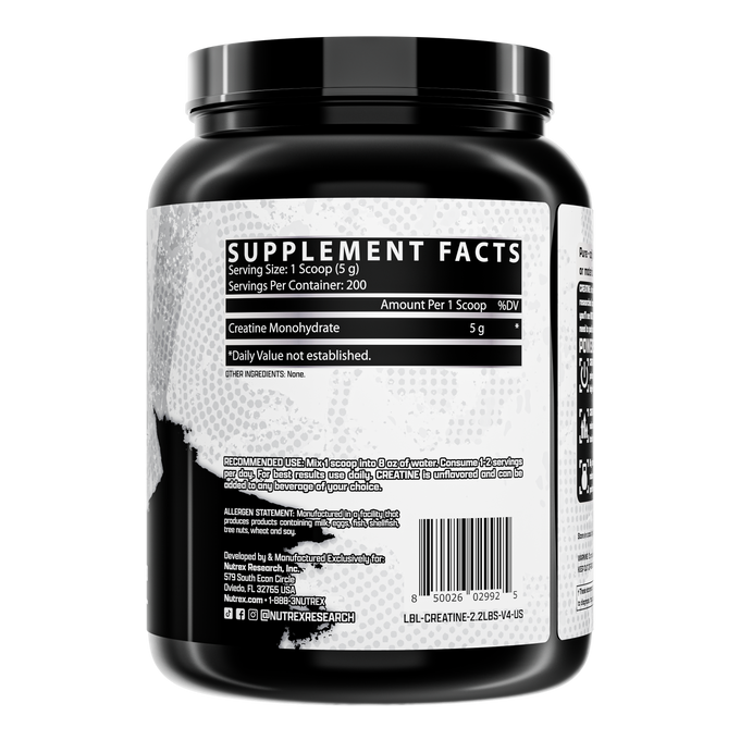 Nutrex Research Creatina Drive Black 1000 Grs