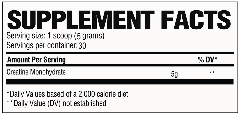 Raw Creatine Monohydrate 30 Porciones Fruit Punch