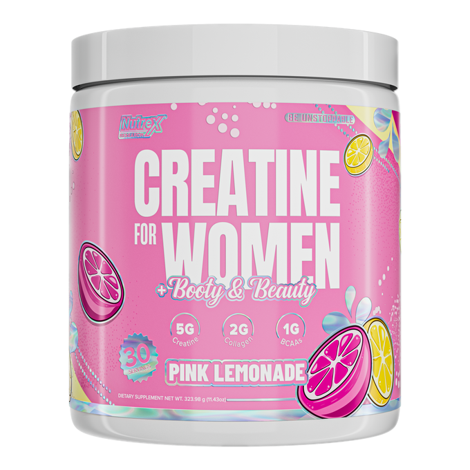 Nutrex Research Research Creatine For Women 30 Porciones Pink Lemonade