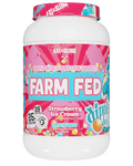 Axe y Sledge Whey Farm Fed Aislado 28 Porciones Strawberry Ice Cream Dippin Dots 1 Paq Muestra 5