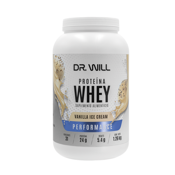 Dr Will Proteina Whey 1 26 kg Vainilla