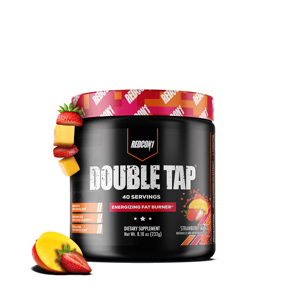 Redcon1 Double Tap Powder 40 Porciones Strawberry Mango