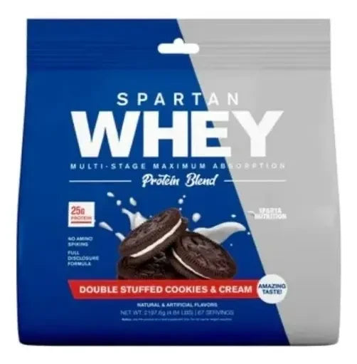 Sparta Spartan Whey Protein Blend 4 8 Libras Cookies And Cream