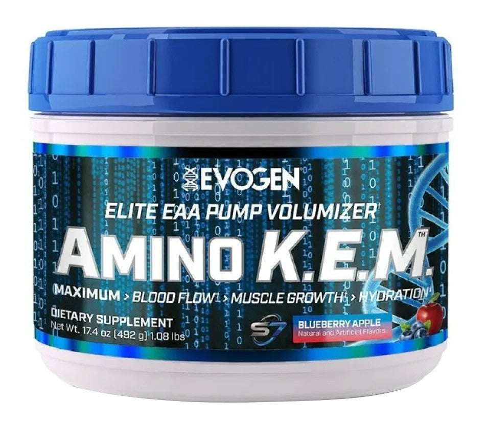Evogen Amino K E M EAA 30 Porciones Blueberry Apple