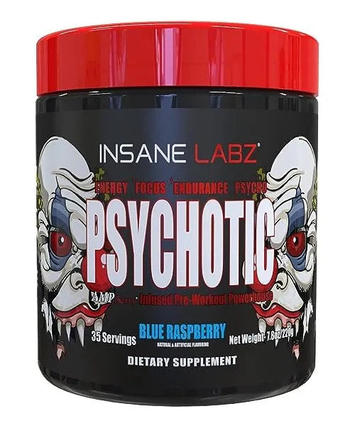 Insane Labz Insane Psychotic 35 Porciones Blue Raspberry