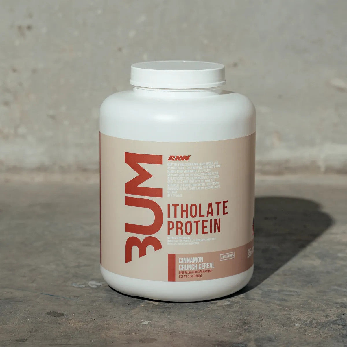 Raw Cbum Itholate 5 Libras Cinnamon Crunch Cereal