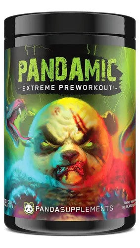 Panda Pandamic Extreme Pre - Entreno 25 Porciones Peach Gummy Rings