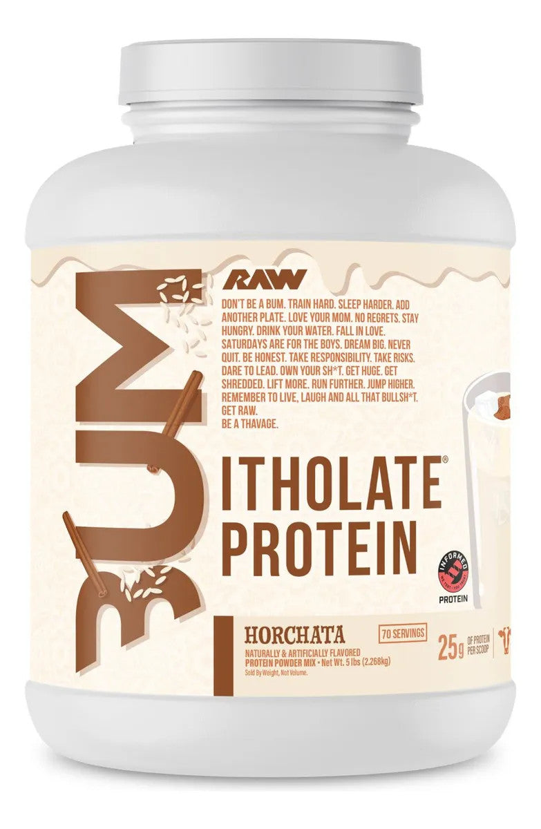 Raw Cbum Itholate 5 Libras Horchata Edicion Limitada