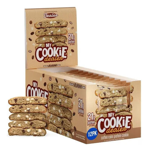Raw My Cookie Dealer 113 g 12 Paquete Coffee Cake