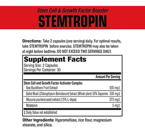 Mmd Stemtropin 60 Cápsulas