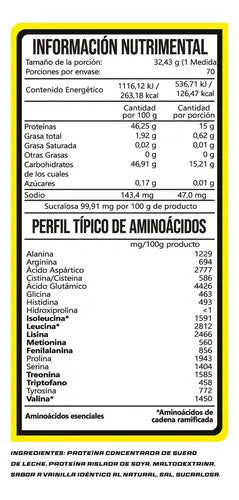 Bhp Whey Blend Bag 5 lb Vainilla