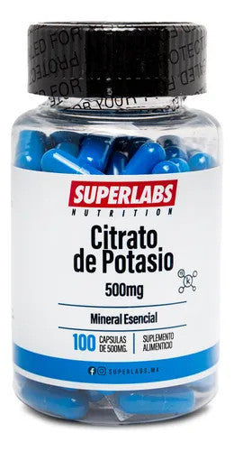 Superlabs Citrato de Potasio 100 Capsulas