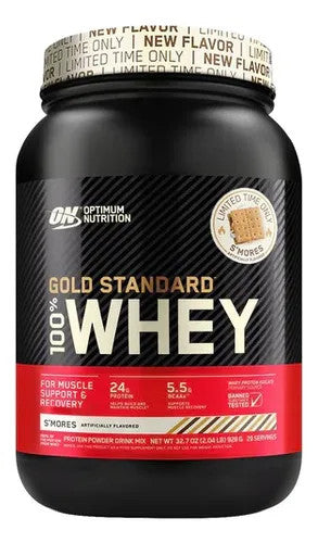 Optimum Nutrition 100 Whey Gold Std 2 Libras Smores