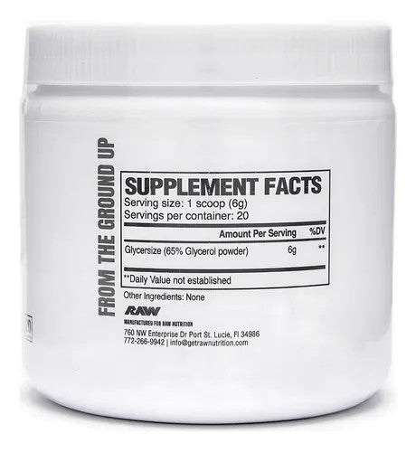 Raw Pump 40 Porciones Non Estimulante Pineapple