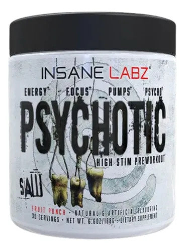 Insane Labz Saw Series Psychotic 30 Porciones Fruit Punch