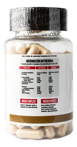 Superlabs Maca Peruana 500Mg 100 Capsulas