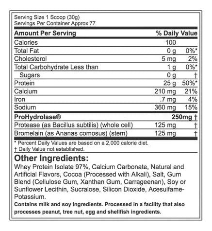Muscle Tech Iso Whey 5 Libras Vainilla