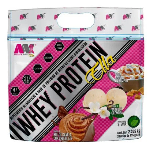Advance Whey Ella Bag 3 Sabores 2 205Kg