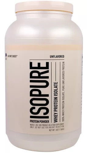 Nb Isopure Whey Protein 3 Libras sin Sabor