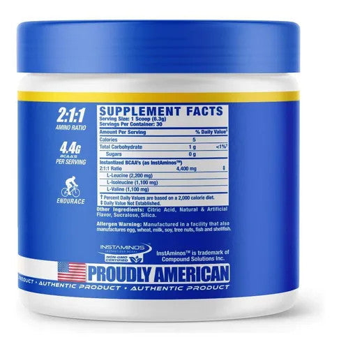 Ronnie BCAA Xs 30 Porciones Tropical Punch