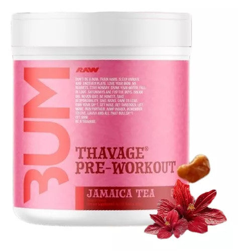 Raw Cbum Thavage Pre - Entreno 40 Porciones Jamaica