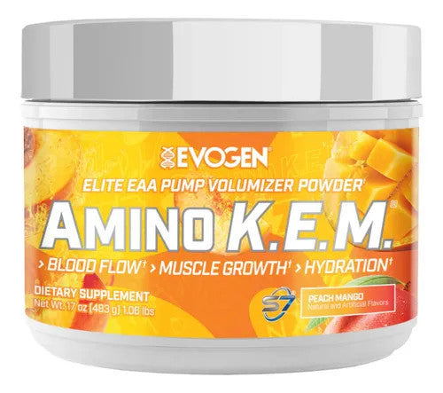 Evogen Amino K E M EAA 30 Porciones Peach Mango