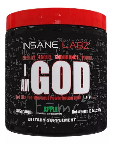 Insane Labz I Am God 25 Porciones Apple