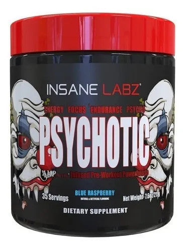 Insane Labz Hellboy Psychotic 35 Porciones Blue Raspberry