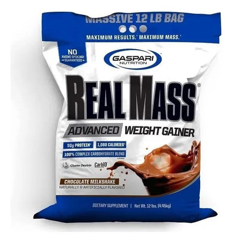Gaspari Nutrition Real Mass Advanced 12 Libras Chocolate