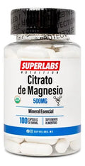 Superlabs Citrato de Magnesio 100 Capsulas